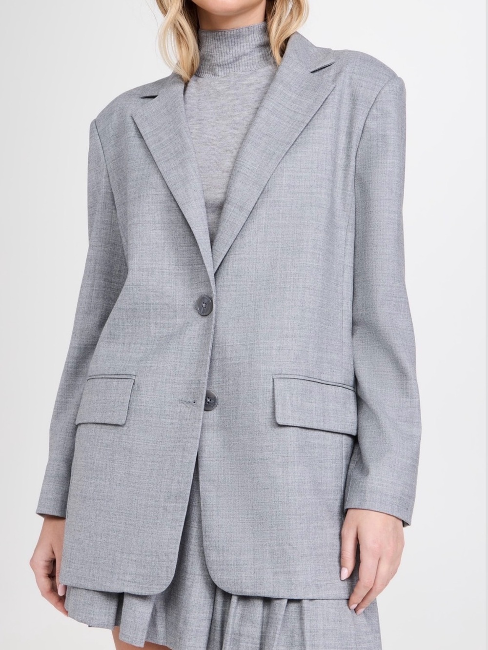 SOLID & STRIPED Warren Single-Breasted Blazer, Stone